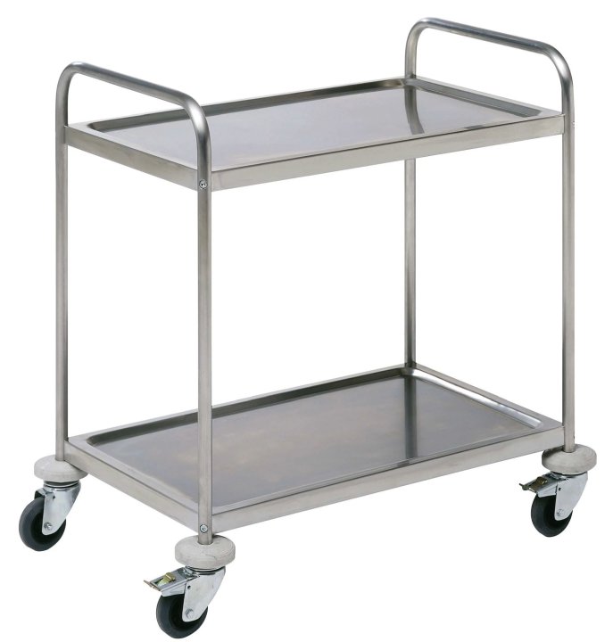 Carrello 2 ripiani cm 54x84,5x93,5