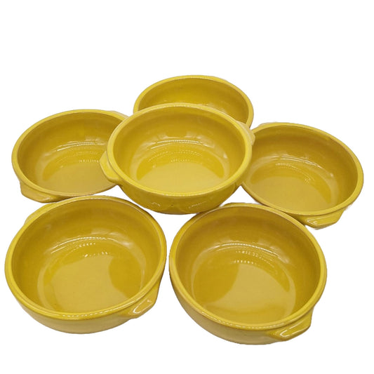Set ghiotta 6pz giallo