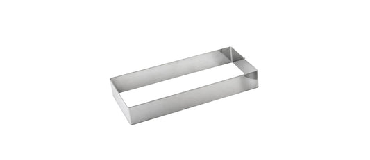 Rettangolo inox per mousse cm 40x60 h 5 - articolo per pasticceria