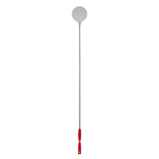 Round stainless steel pizza peel ø 21 with sliding handle