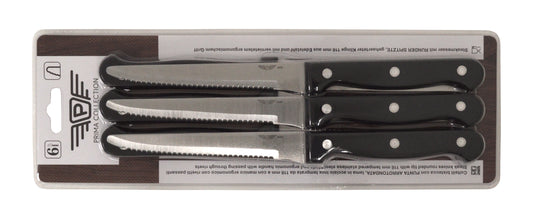 First collection serrated table knife, 6 pcs