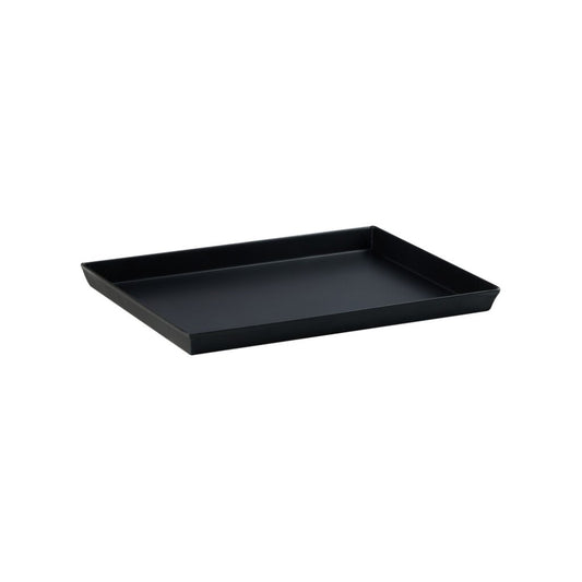 Teglia rettangolare lamiera blu 40x30x3 cm