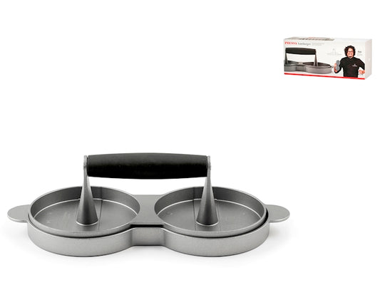 Presshamburger doppio in alluminio cm 10x12x29 articoli alluminio