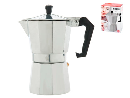 Mokita 6-cup aluminum moka pot