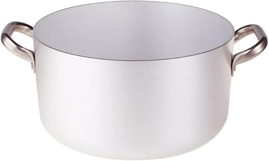 Casseruola altissima alluminio 2 manici ø 26 h17