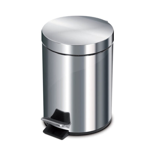 12L stainless steel pedal bin