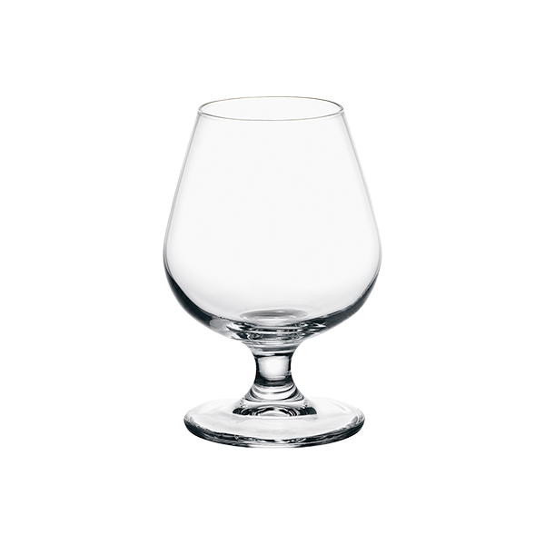 Calice cognac globo 25 cl in vetro professionale