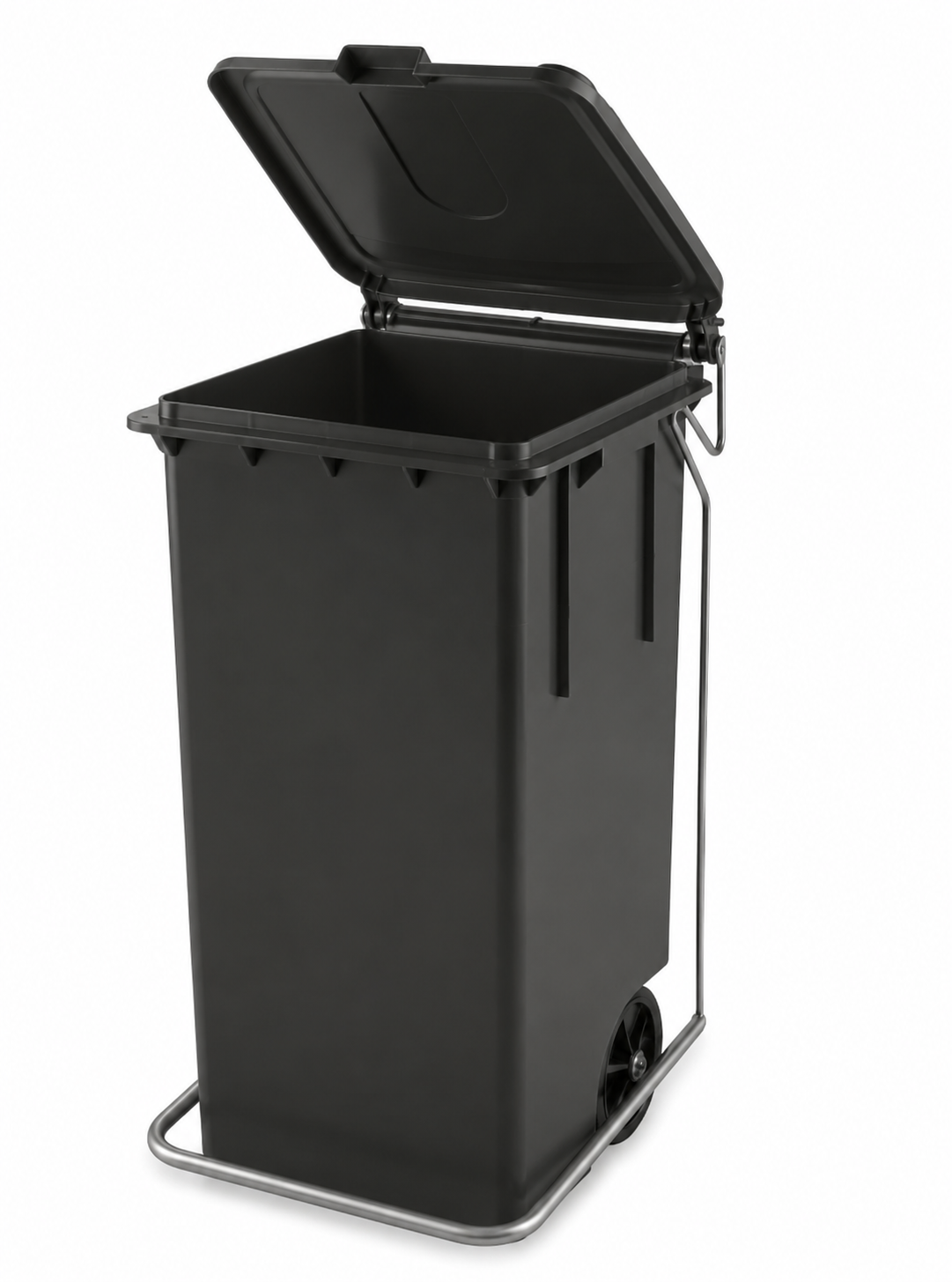 Pattumiera completa nero cm 46x42x70 lt 80
