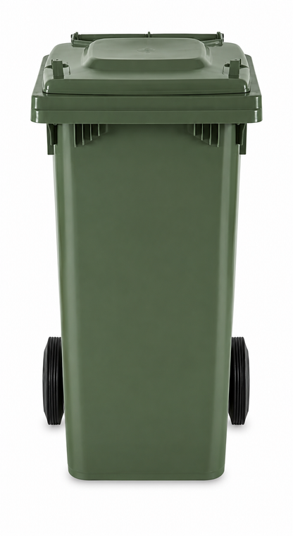 Pattumiera completa verde cm 48x49x89 lt 120