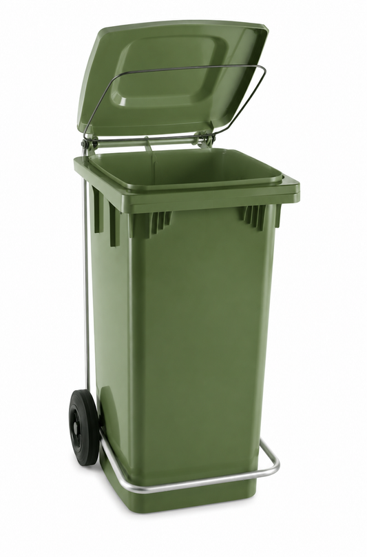 Complete green waste bin 48x49x89 cm 120 lt