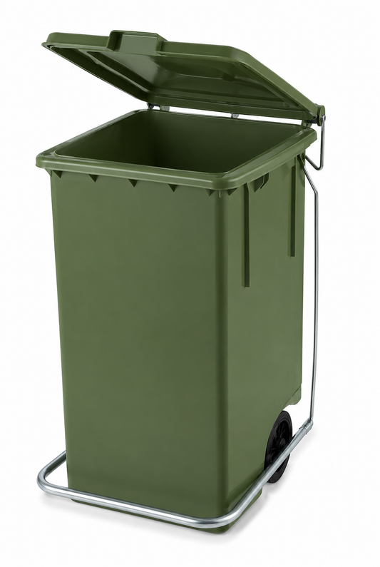 Complete green waste bin cm 46x42x81.5 100 lt