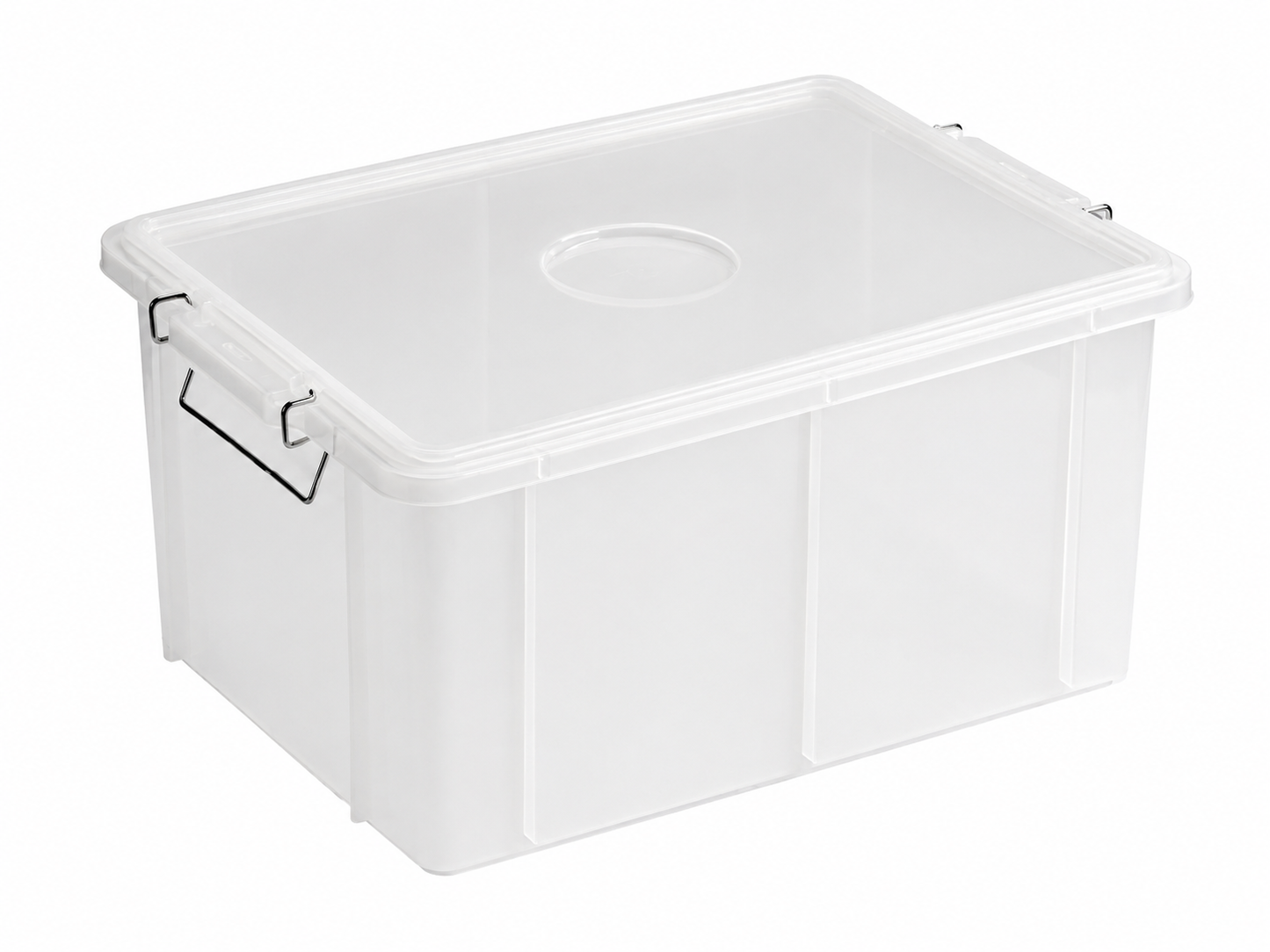 Cassetta "box" con coperchio cm 45x35x25