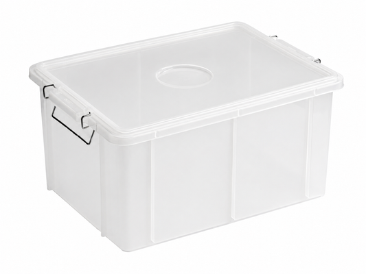 Cassetta "box" con coperchio cm 62x40x31
