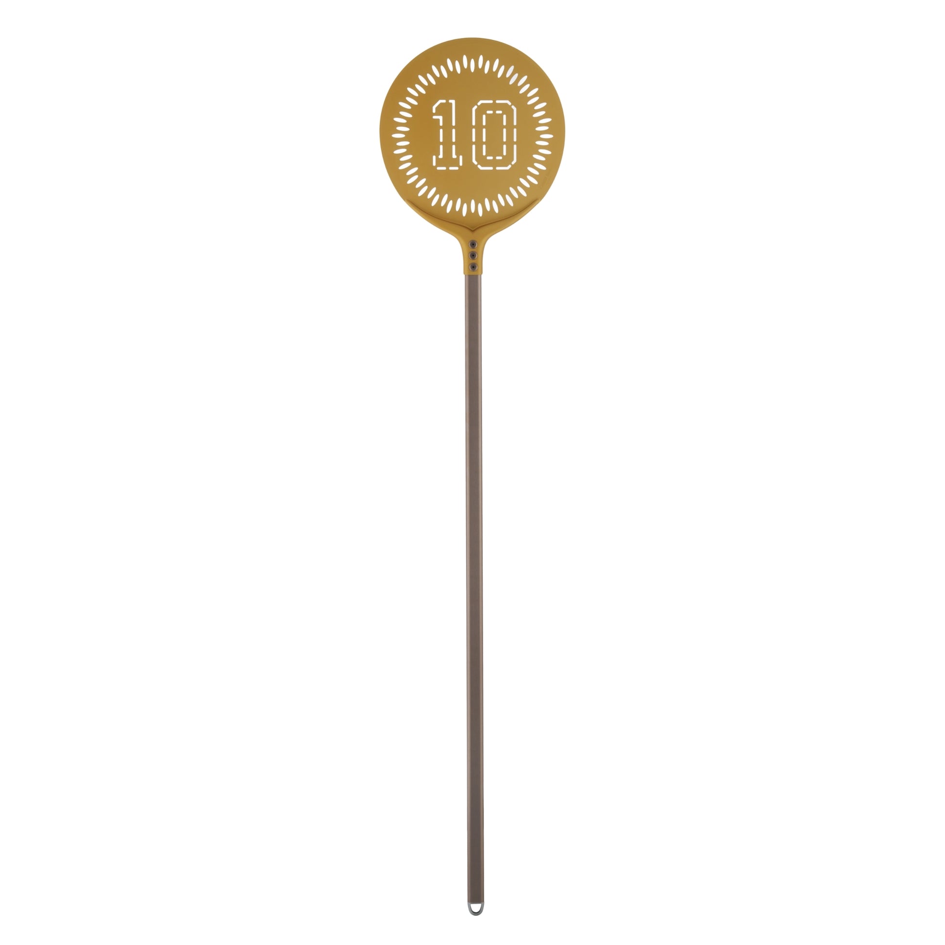 10 pala pizza oro tonda manico marrone ø 33 articoli