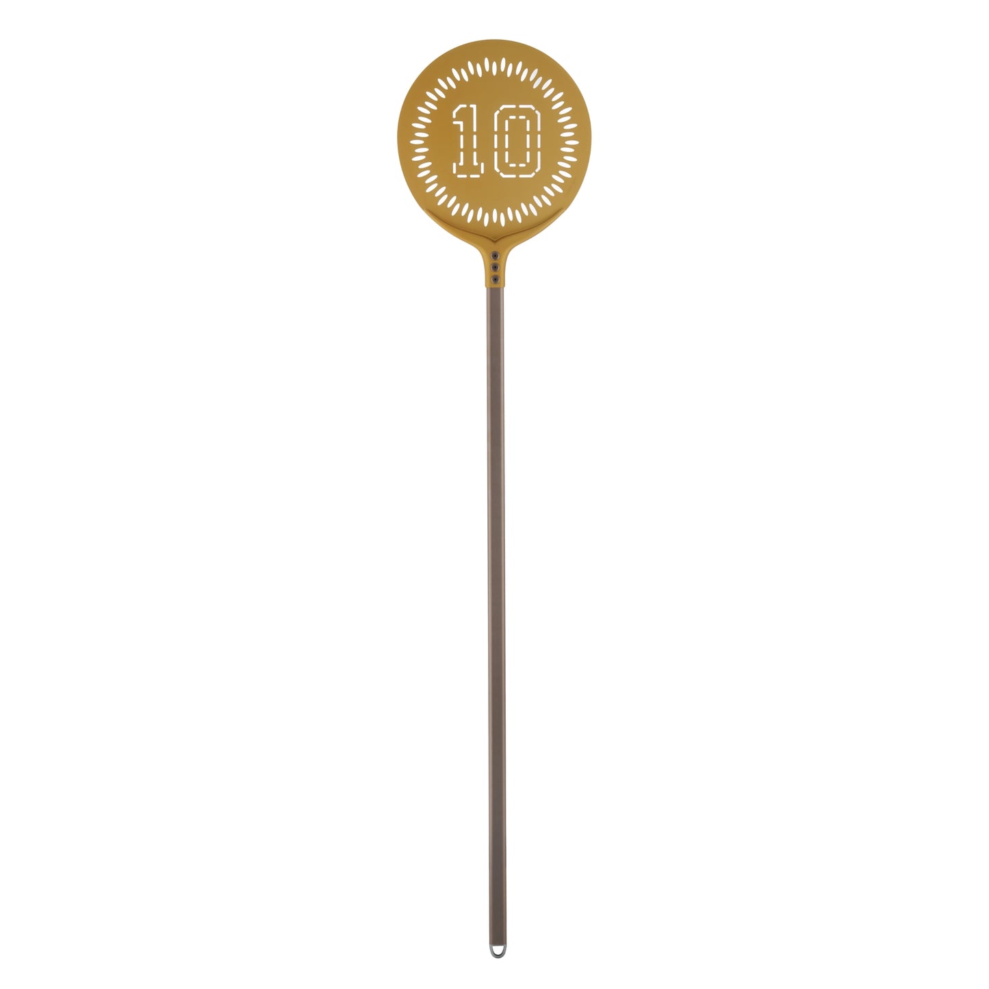 10 pala pizza oro tonda manico marrone ø 36 articoli