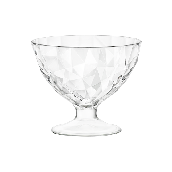 Coppa dessert in vetro diamond junior 22,5 cl in vetro professionale