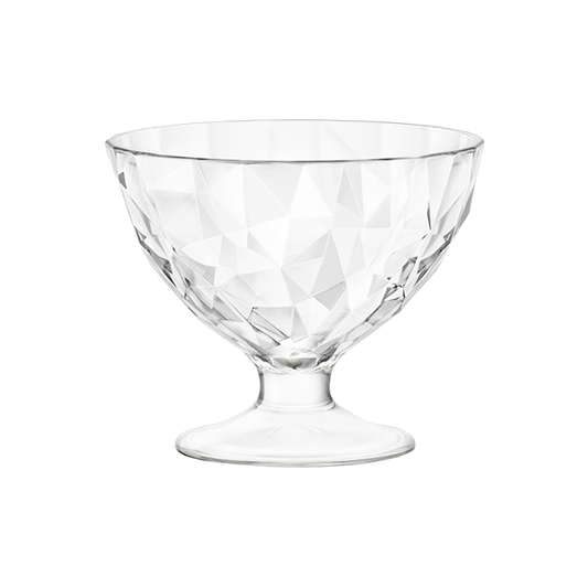 Coppa dessert in vetro diamond junior 22,5 cl in vetro professionale