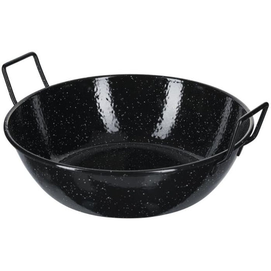 La ideal tegame fondo smaltato con manici ø 36