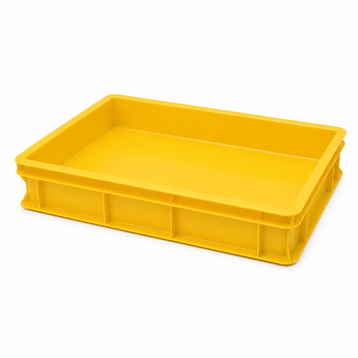 Vaschetta per impasti giallo cm 60x40x10h - vaschetta per impasti professionale
