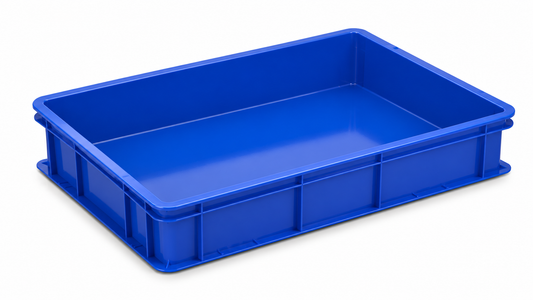 Vaschetta impasti blu cm 60x40x10h - vaschetta per impasti professionale