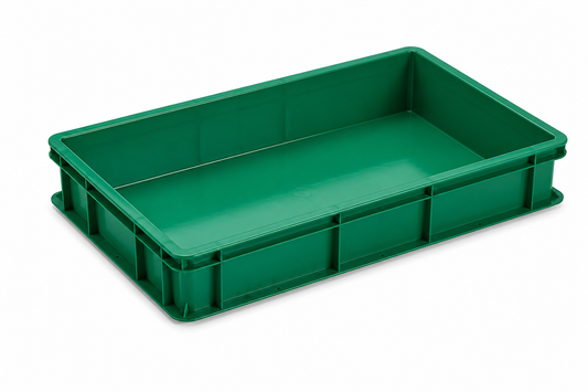 Vaschetta impasti verde cm 60x40x10h - vaschetta per impasti professionale