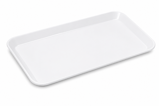Piatto rettangolare salumiere cm 46x30x3h