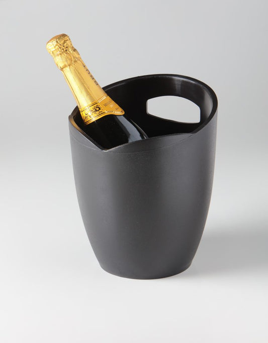 Glacette nero ø 19,5x23,5h 3,5 lt