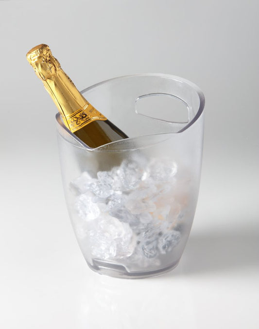 Glacette trasparente ø 19,5x23,5h 3,5 lt