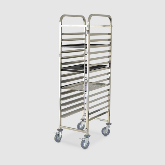 Tray Trolley 60x40 cm (16 shelves)