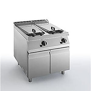 Friggitrice Gas 2 Vasche 15+15 Lt (Serie 700)
