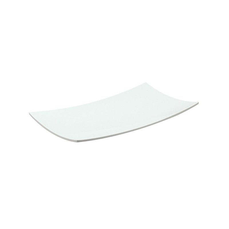 Efay piatto gn 1/3 curvo avorio luna cm 32,5x17,5