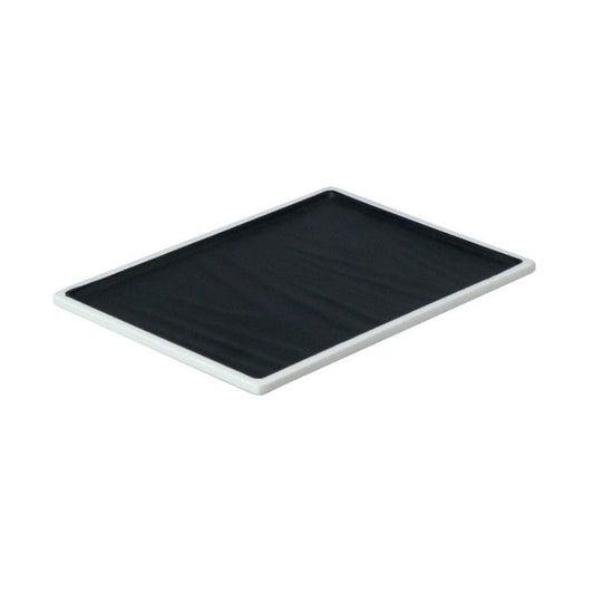 Efay vassoio nero taiji cm 25,4x18,3x1,7