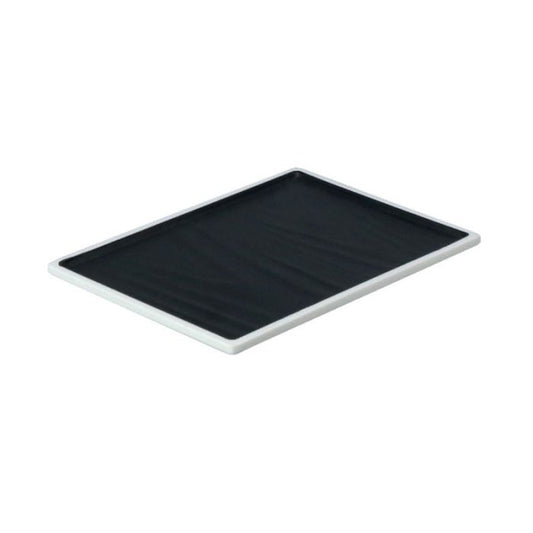 Efay vassoio nero taiji cm 30,4x21,9x2,1