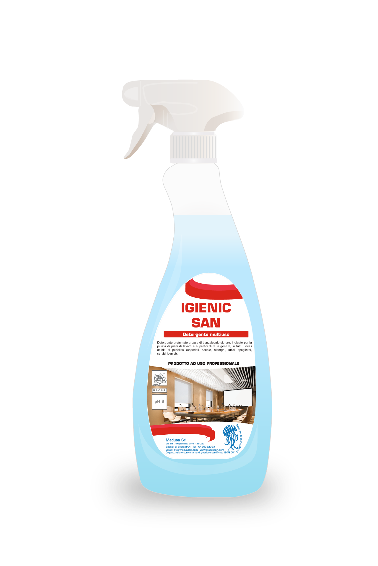 Detergente multiuso igienic san 750 ml articoli