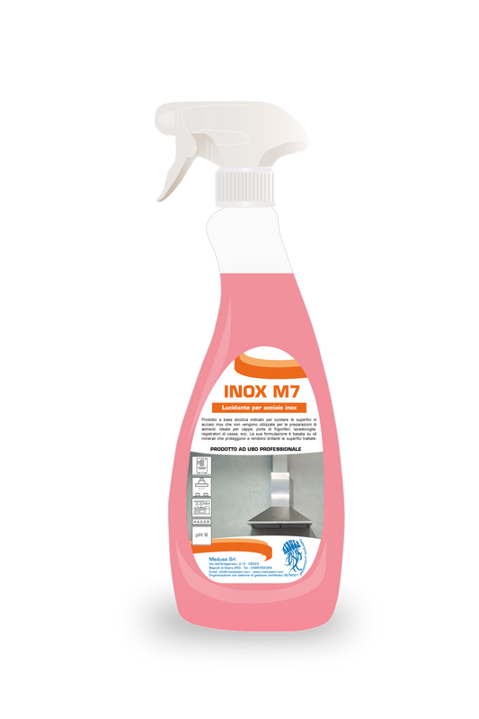 Lucidante per acciaio inox m7 750 ml