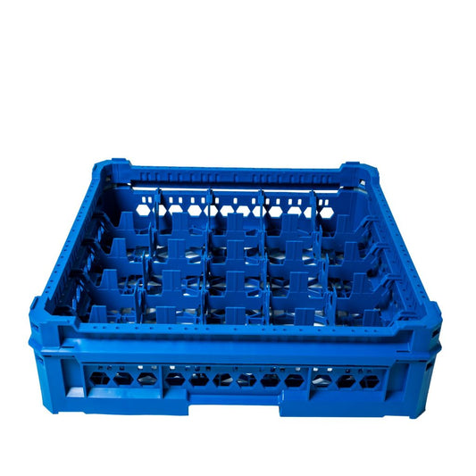 Cesta 25 bicchieri blu cm 50x50 (h 65/120)