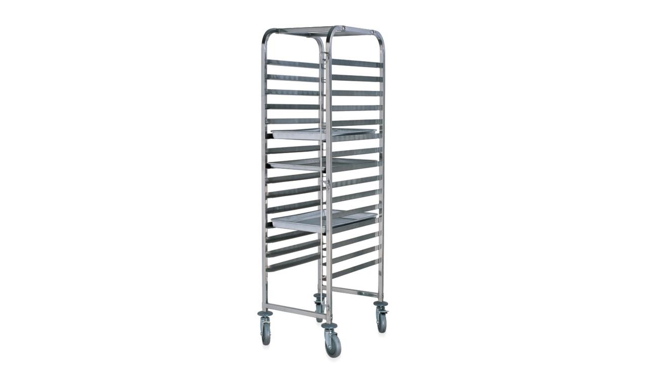 Tray rack for 15 trays 1/1 GN 38.5x55x173.5 cm