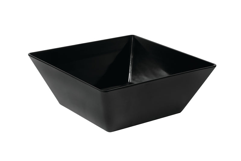 Insalatiera quadra nera cm 24x24x10 ciotole
