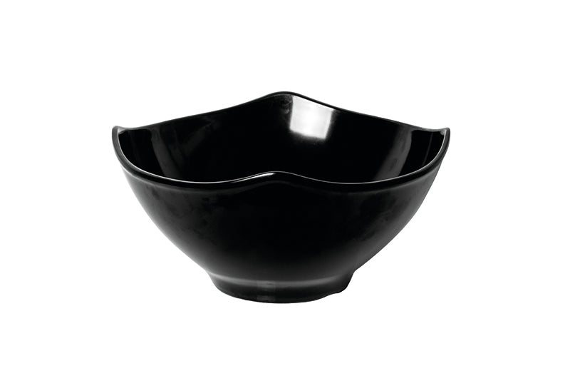 Coppa quadra nero cm 36x36x17 bicchieri