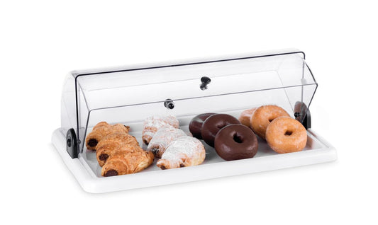 Vetrina rettangolare in plastica cm 40x24,5x15,5