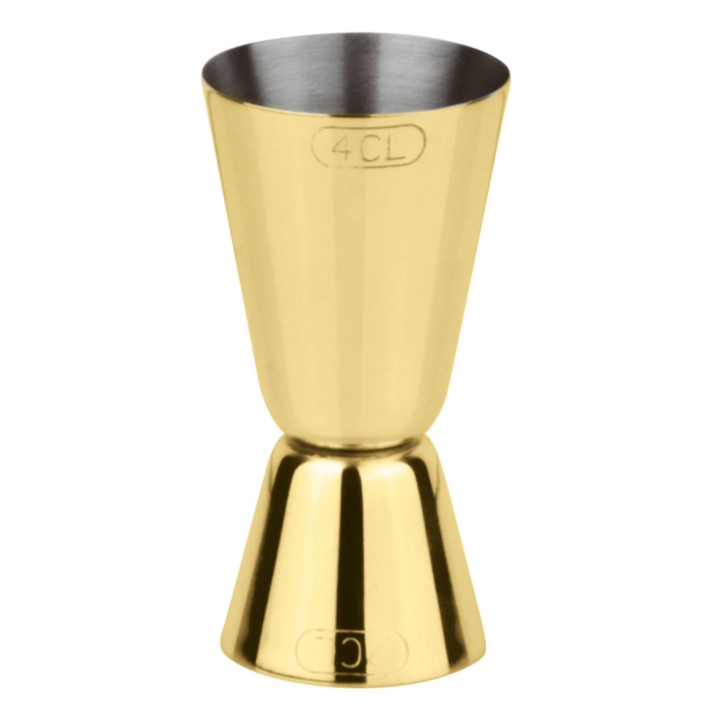 Misurino cocktail gold ø 4x7h 20/40 ml articoli