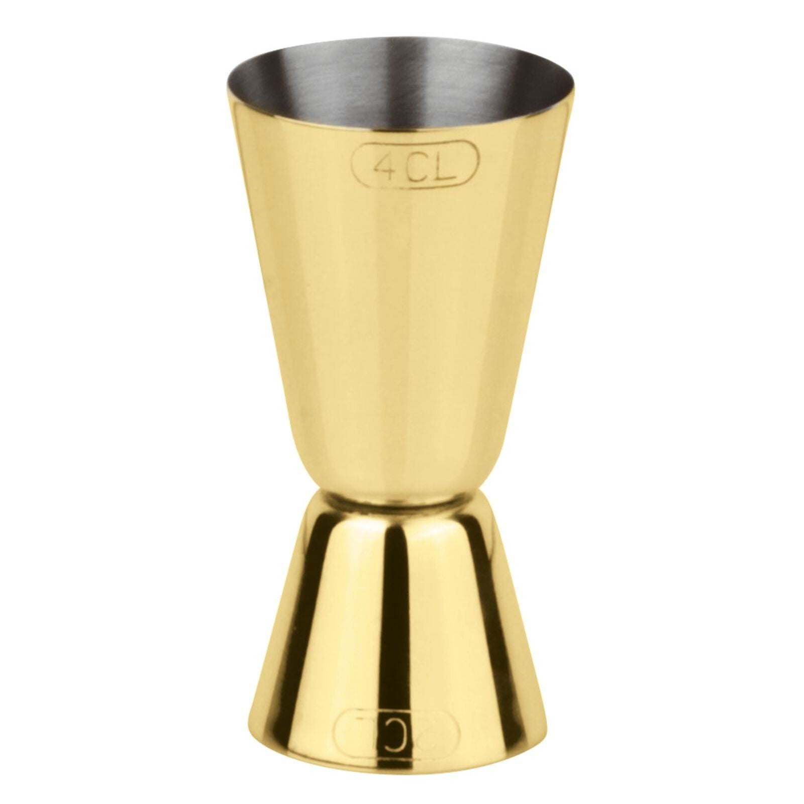 Misurino cocktail gold ø 4x7h 20/40 ml articoli