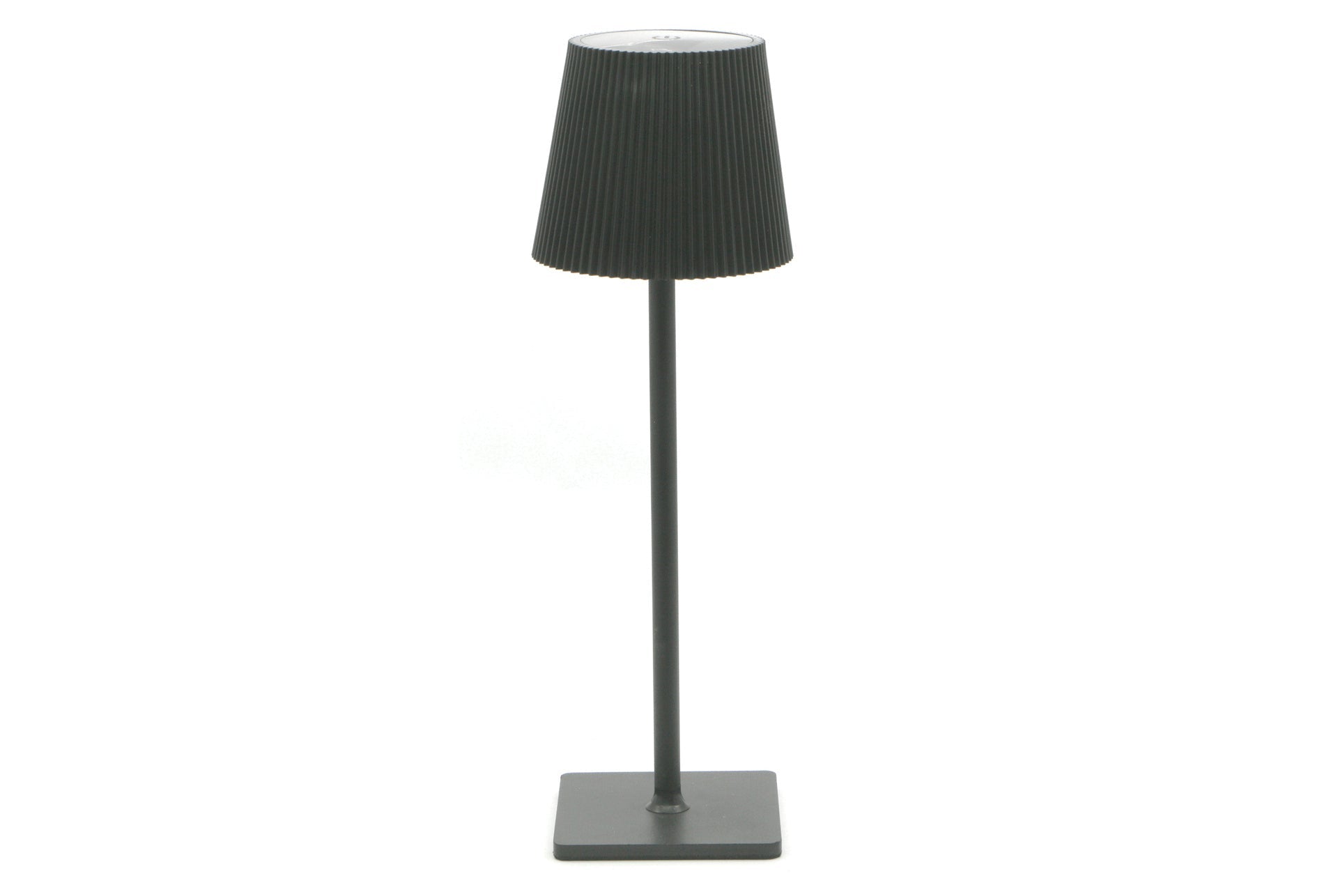 Plisse-lampada tavola led nera cm 10x34h articoli