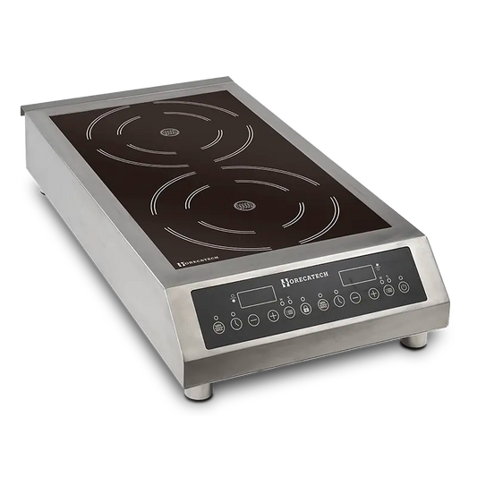 Piastra ad induzione bizona 7kw unika