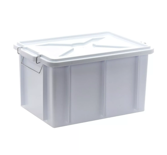 Box con coperchio bianca cm75x44,5x40