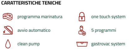 Confezionatrice sottovuoto 230v