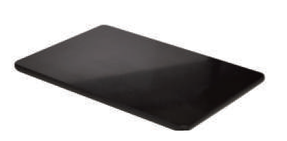 Tagliere bar nero cm 25x15x1,5 articoli