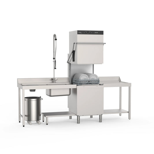 Lavapiatti capote elettromeccanica cesto 500x500mm