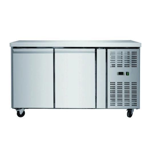 Banco frigorifero ventilato 2 porte -2°c/+8°c