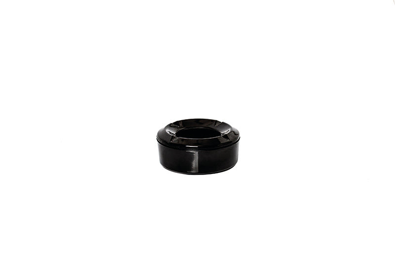 Posacenere nero melamina ø 10x3h